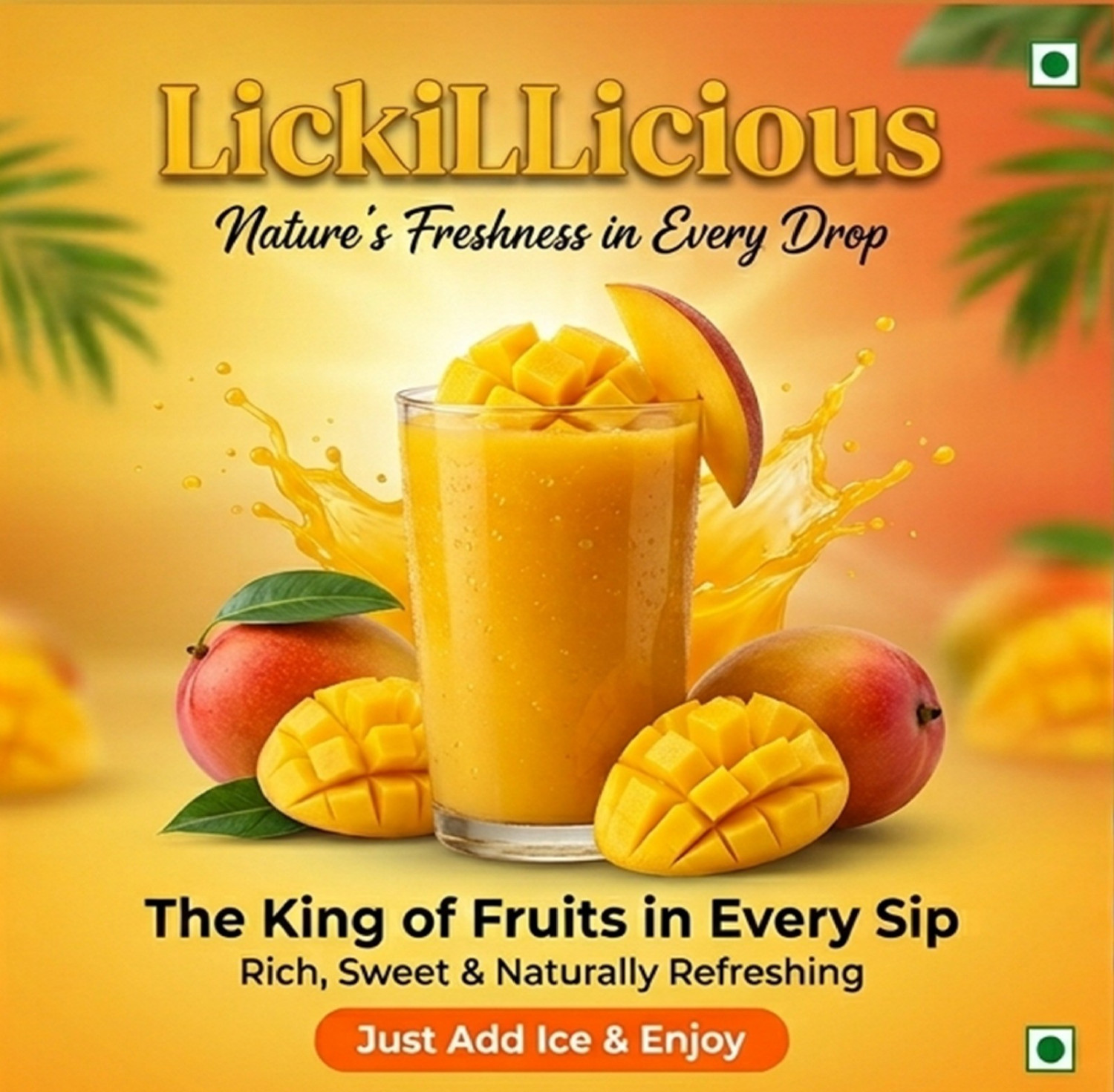 Mango Juice Set of 5 pouches