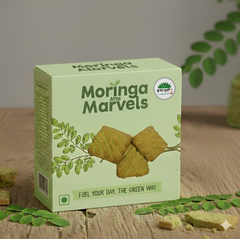 Moringa Marvel - Atta Biscuits 200 Gm