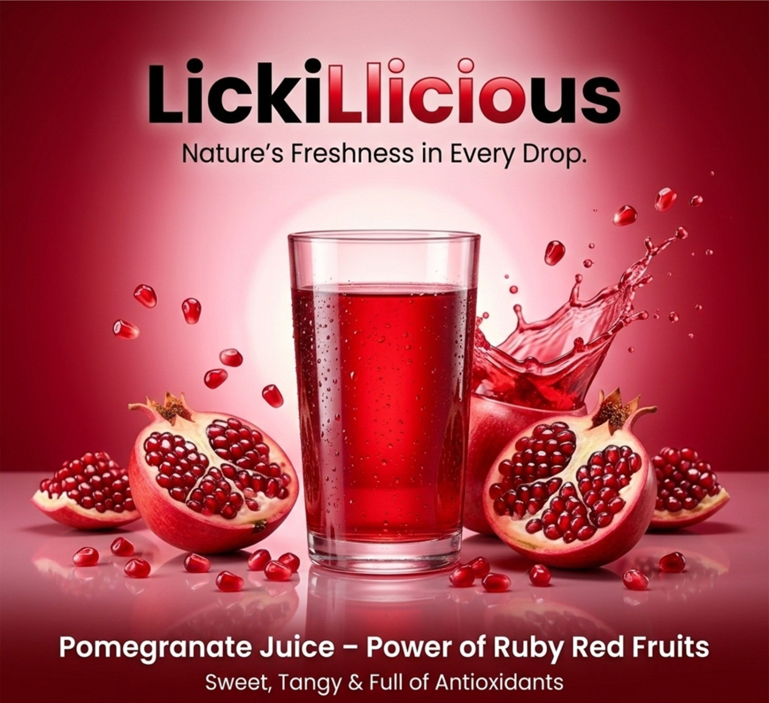 Pomegranate Juice Set of 5 pouches