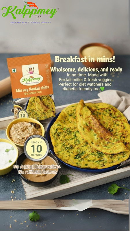 Mix Veg Foxtail Chilla