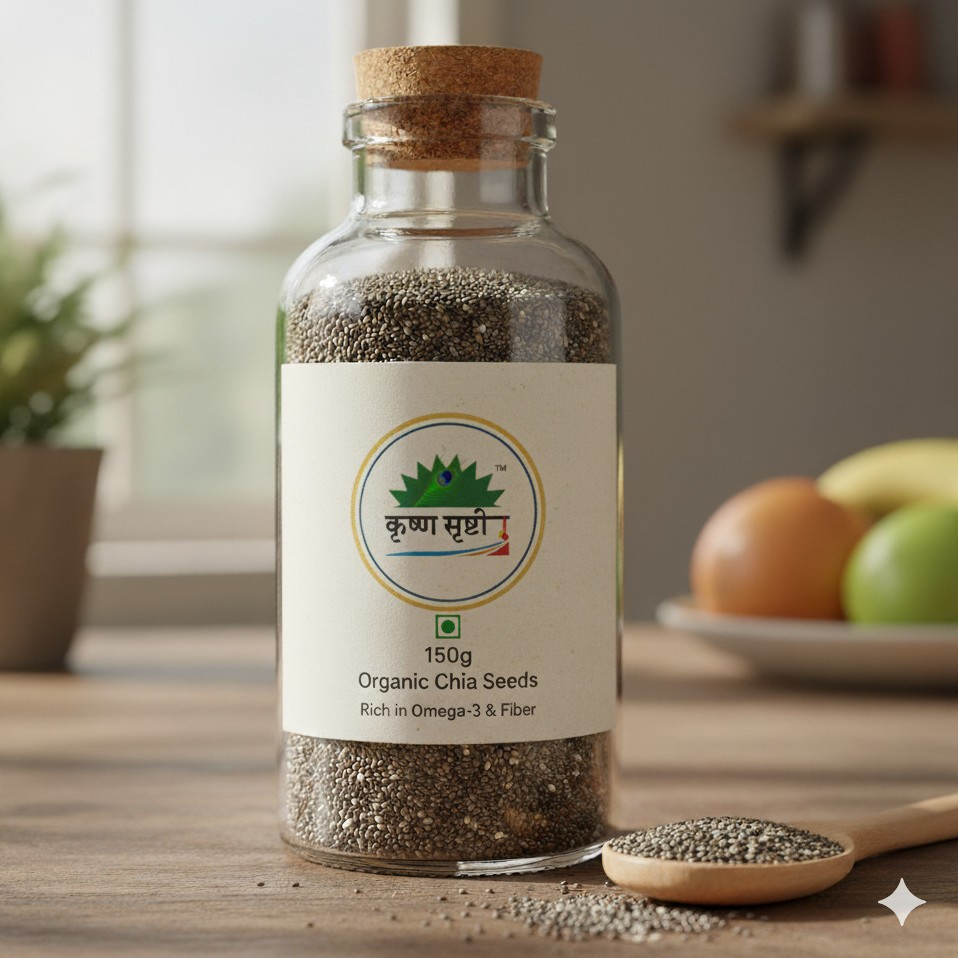 Toxin Free Natural Chia Seeds 150 Gm
