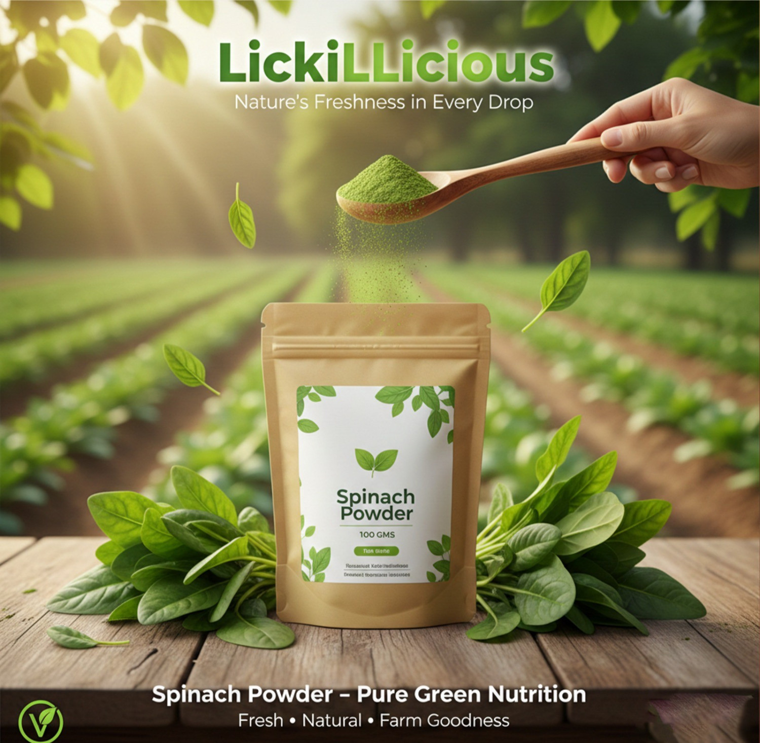 Spinach Powder 100 Gms