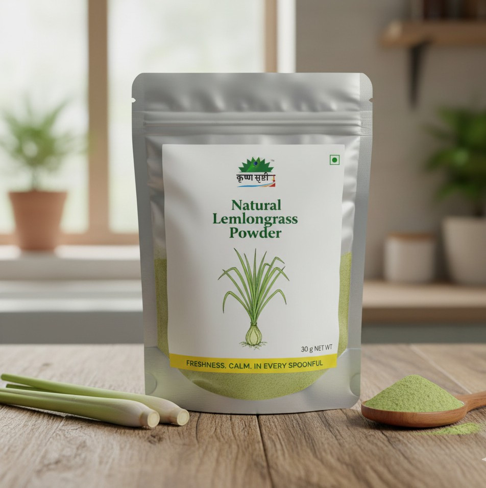 Natural Lemon Grass Powder 30 Gm