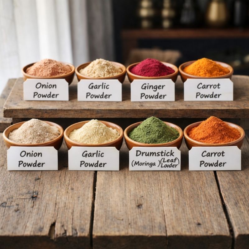 Dry & Dehydrated Powder