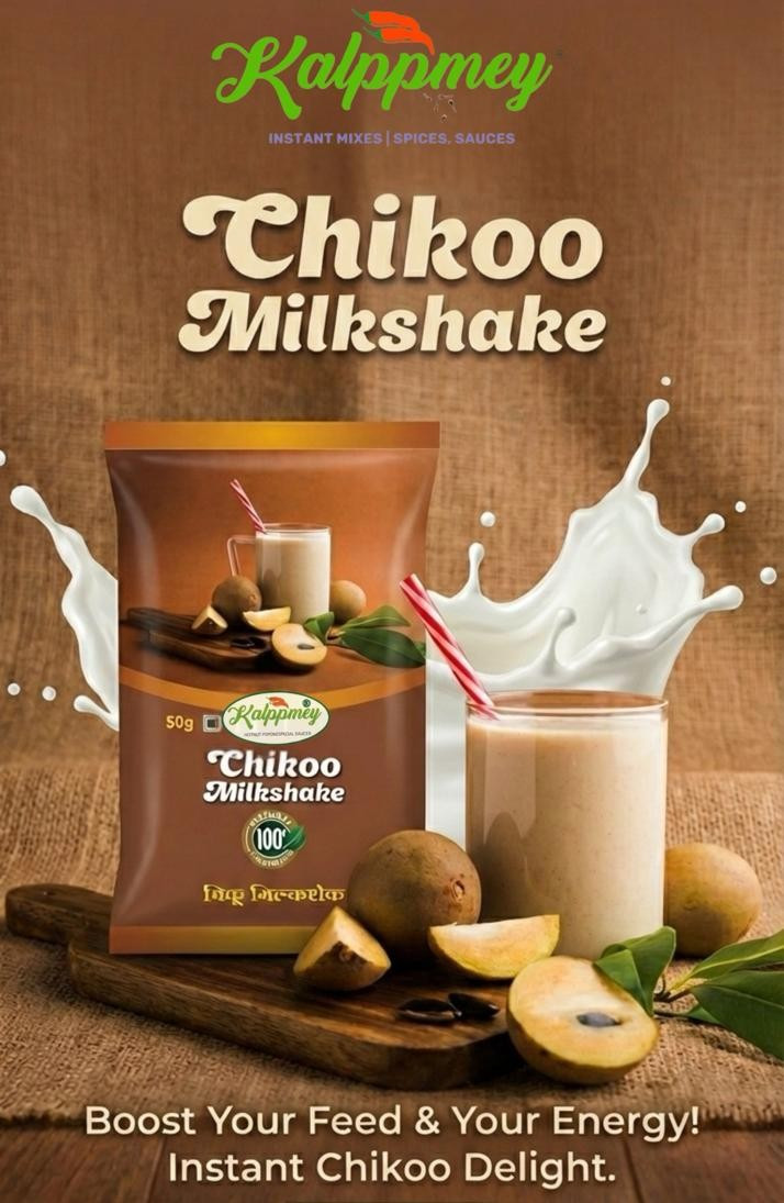 Chickoo Milkshake